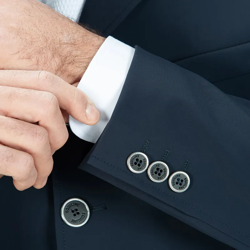 Equiline Rack Mens X-Cool Evo Competition Jacket - Blue UK42-2