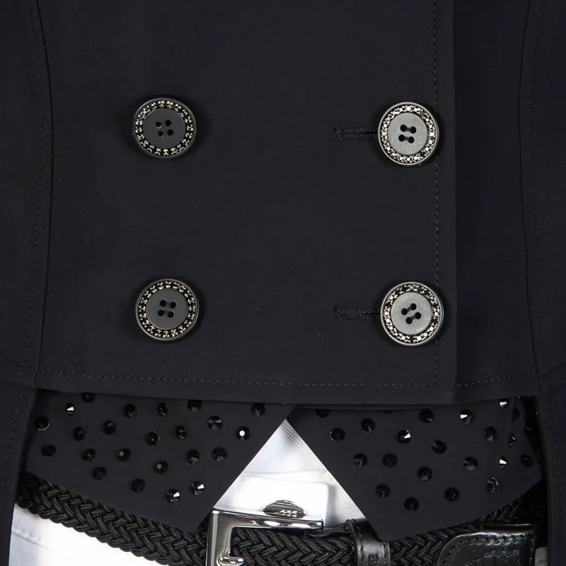 Equiline Marilyn Ladies Competition Tail Coat - Black-3