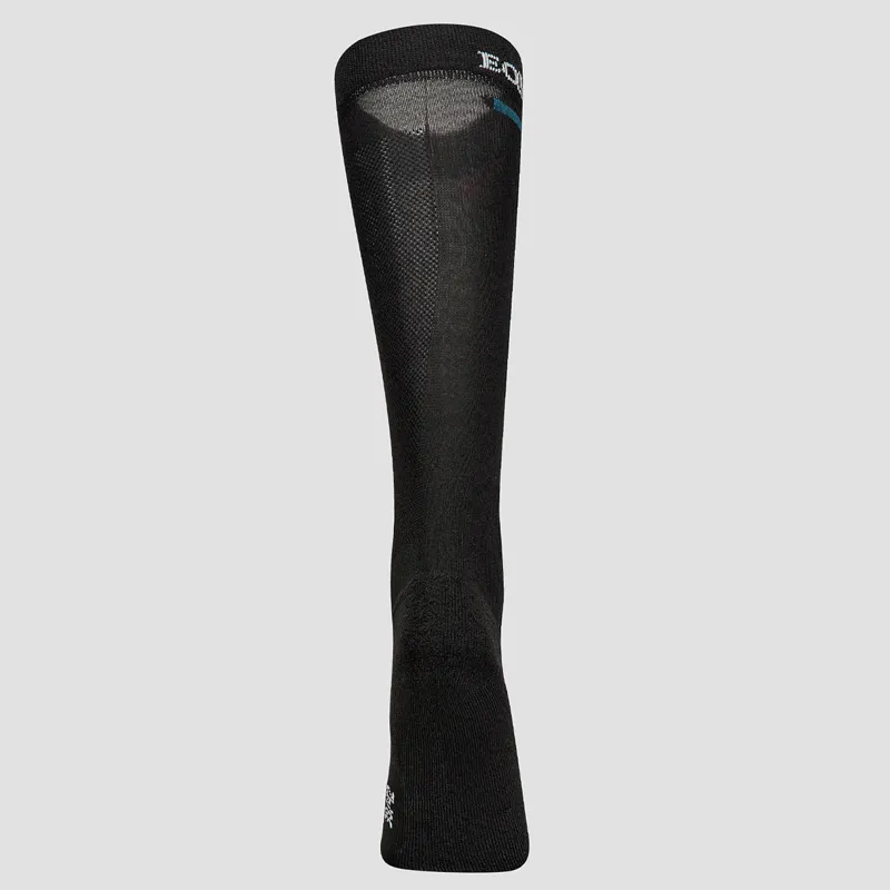 Equiline Silver Plus Light Unisex Tall Riding Socks - Black-1