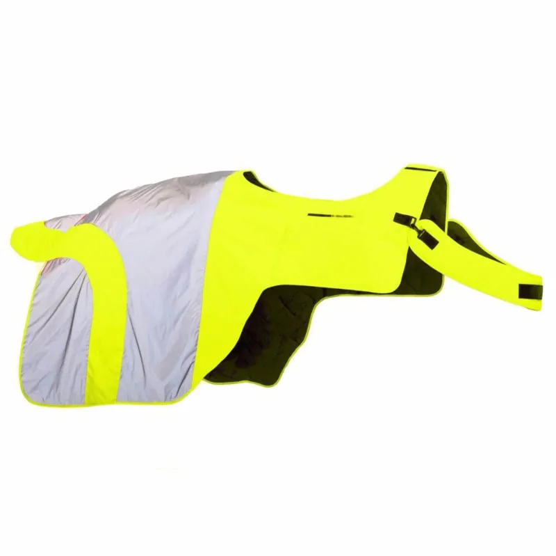 Equisafety Reflective Mercury Waterproof Exercise Rug - Yellow