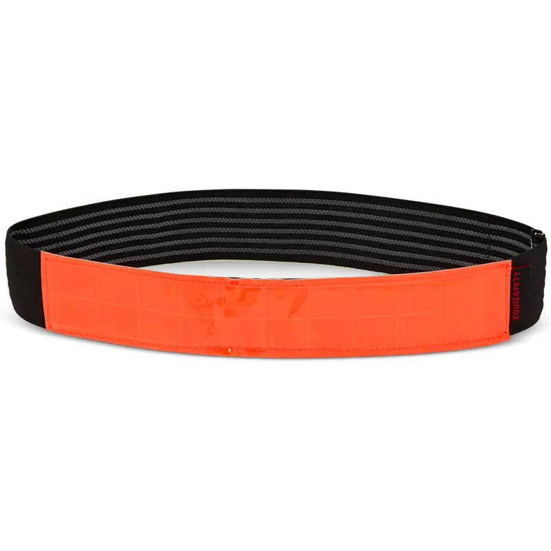 Equisafety Reflective Hat Band - Red-1
