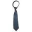 Equetech Polka Dot Adults Zip Show Tie - Navy/Gold