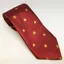 Equetech Stars Adult Show Tie - Red/Gold Stars