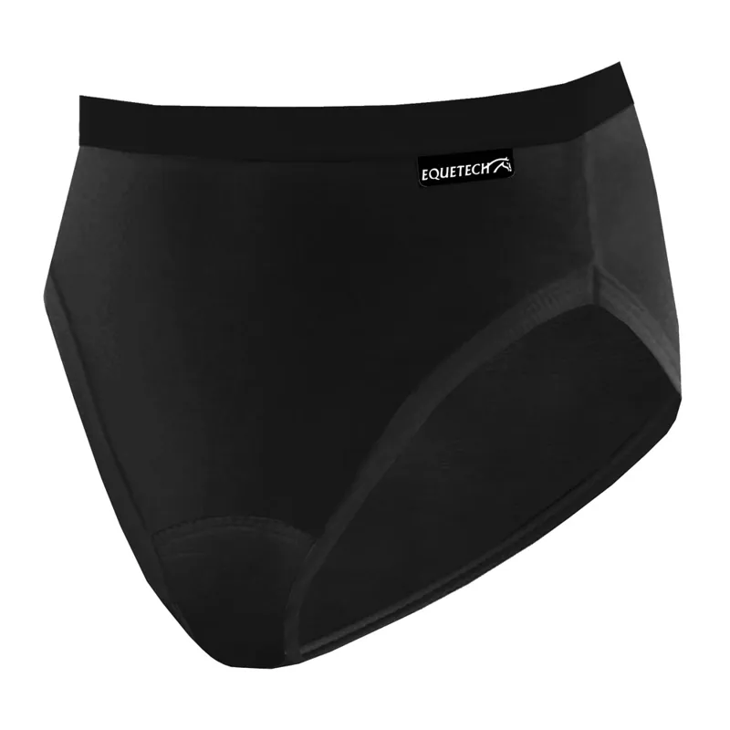 Equetech Classic Ladies Bikini Briefs - Black