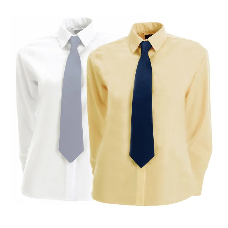 Equetech Junior Stretch Long Sleeved Show Shirt - Yellow