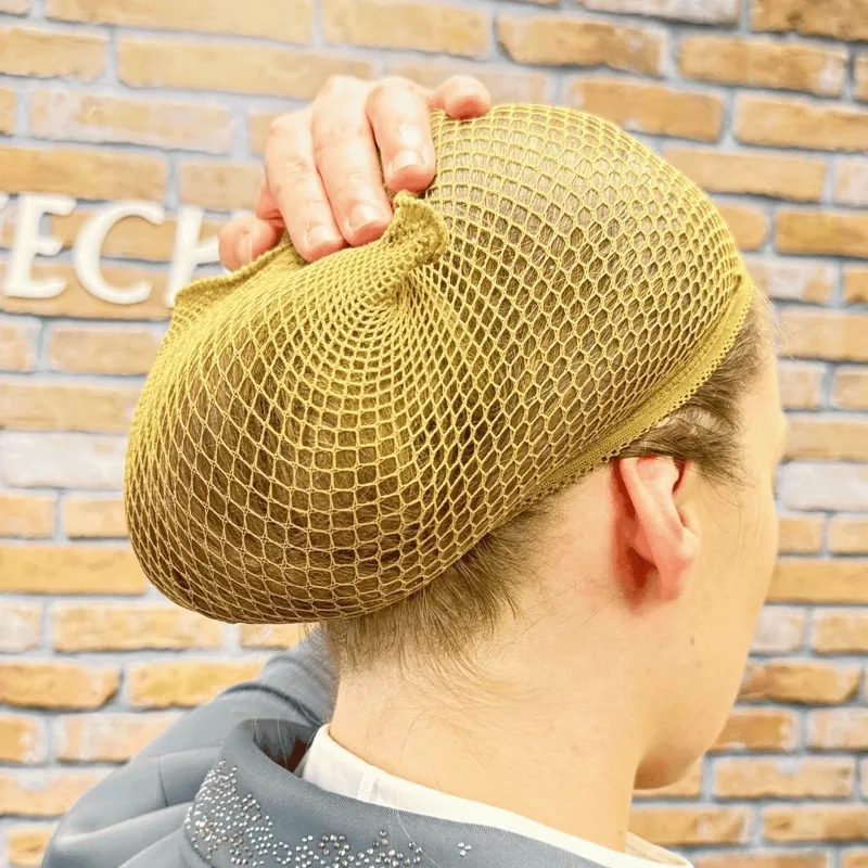 Equetech 2-In-1 HD Show Hairnets - Blonde-1