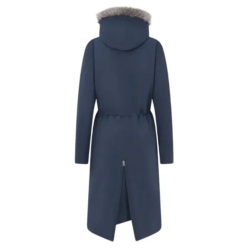 Equetech Inferno Womens Waterproof Heated Riding Coat - Navy-6