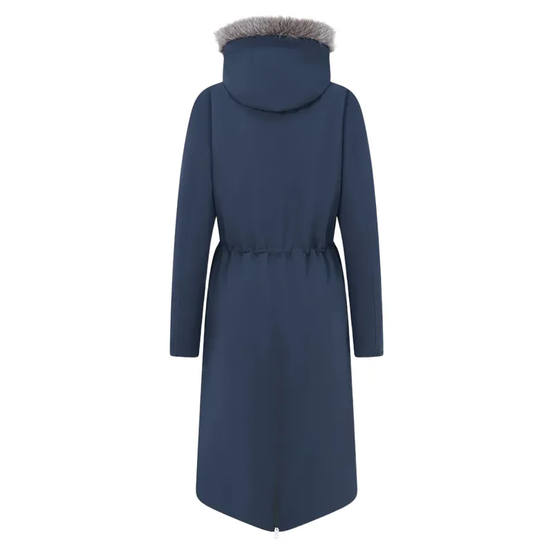 Equetech Inferno Womens Waterproof Heated Riding Coat - Navy-5