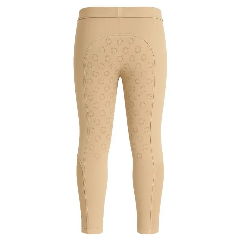 Equetech Elite Full Grip Junior Competition Breeches - Beige-1