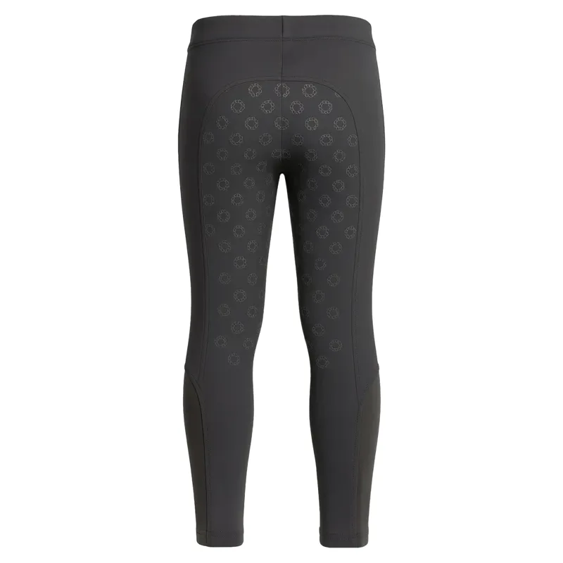 Equetech Elite Full Grip Junior Breeches - Black-1