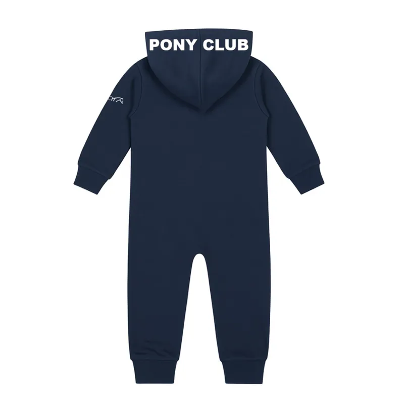 Equetech Official Pony Club Junior Jersey All-in-One Jumpsuit - Navy-1