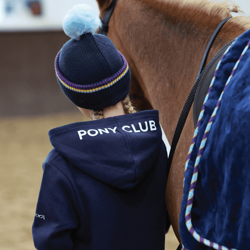 Equetech Official Pony Club Junior Jersey All-in-One Jumpsuit - Navy-2