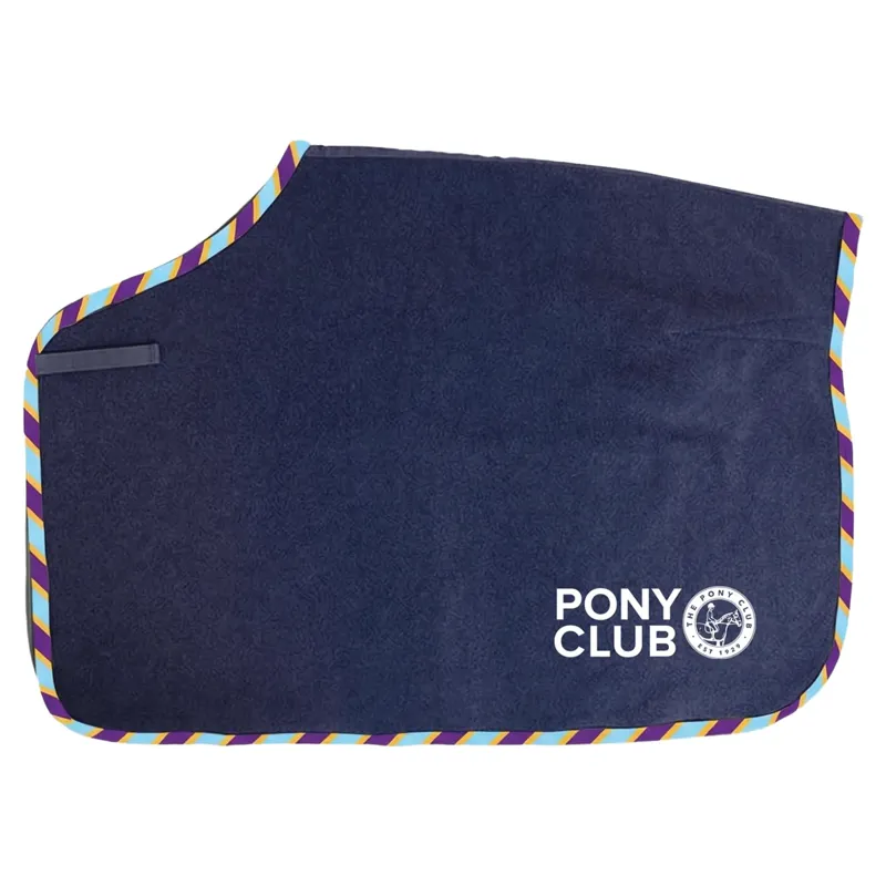 Equetech Pony Club Quarter Sheet - Navy 