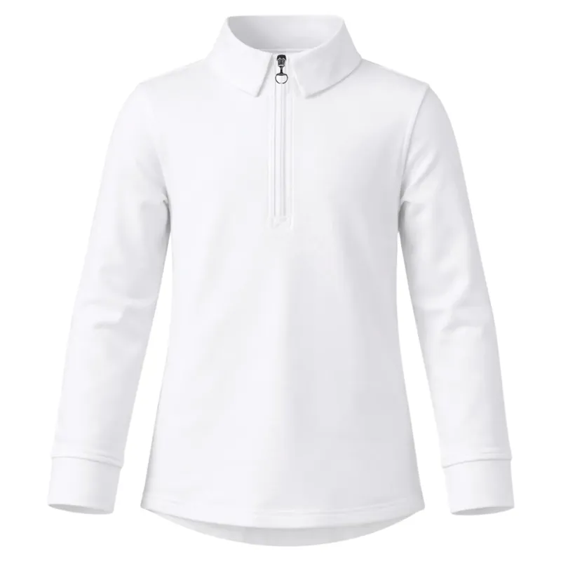 Equetech Rally Junior Thermal Show Shirt - White
