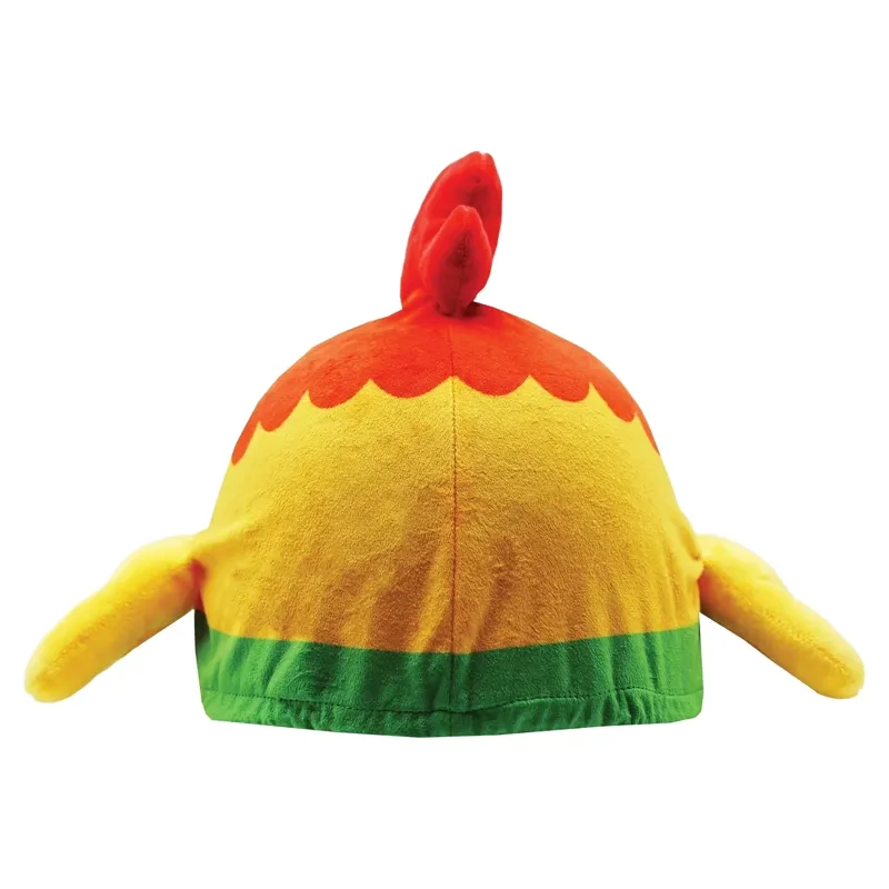 Equetech Animal Hat Silk - Rocky Rooster-1