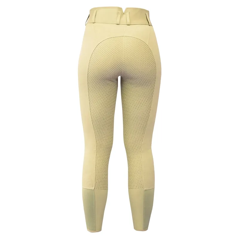 Equetech Ultimo Full Grip Womens Competition Breeches - Buttermilk-2