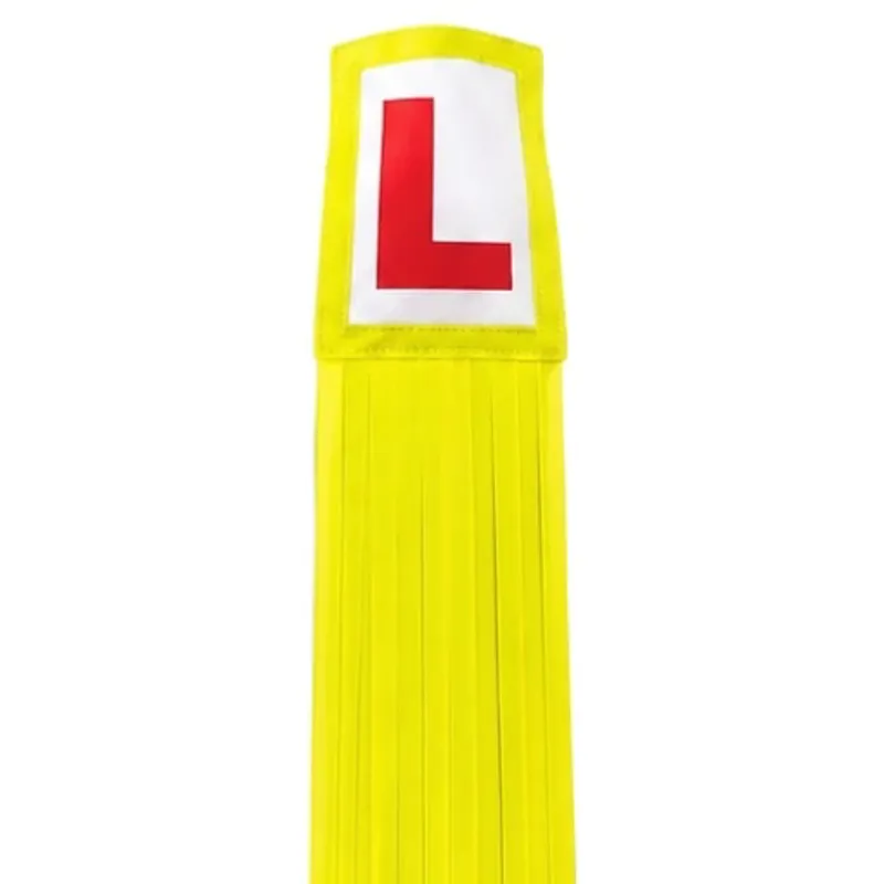 Equetech Vision Learner Tail Tassel - Flo Yellow-1