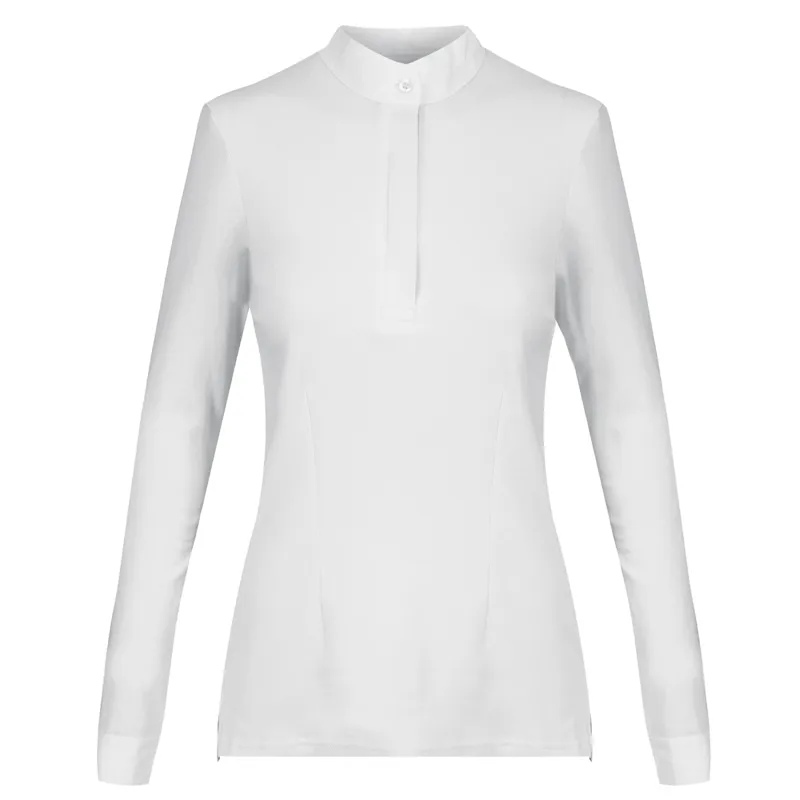 Equetech Thermal Cosy Ladies Stock Show Shirt - White