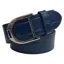 Equetech Stirrup Leather Belt - Navy Snakeskin/Silver