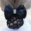 Equetech Crystal Dressage Bow and Hairnet - Navy