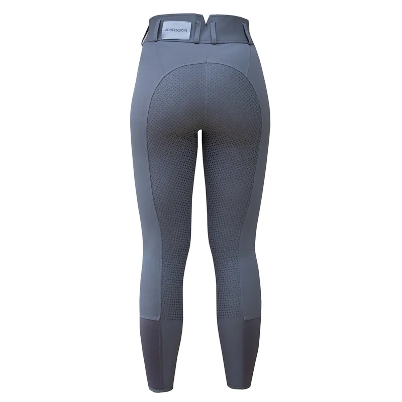Equetech Ultimo Full Grip Womens Breeches - Grey-1