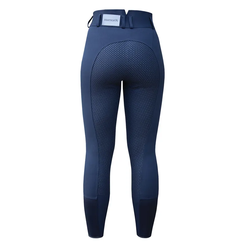 Equetech Ultimo Full Grip Ladies Breeches - Navy-1