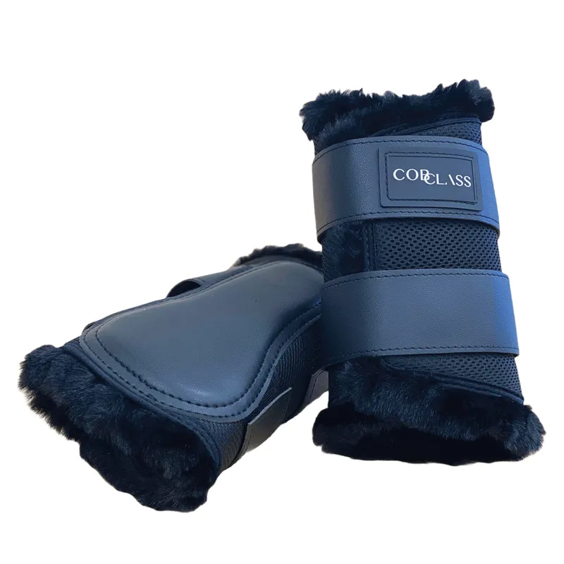 Equetech Cob Class Brushing Boots - Black