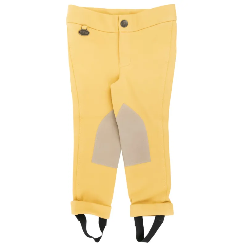 Equetech Dinky Deluxe Junior Jodhpurs - Carary/Fawn