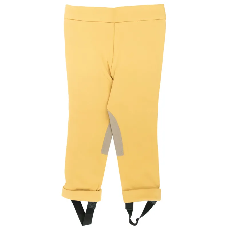 Equetech Dinky Deluxe Junior Jodhpurs - Carary/Fawn-1