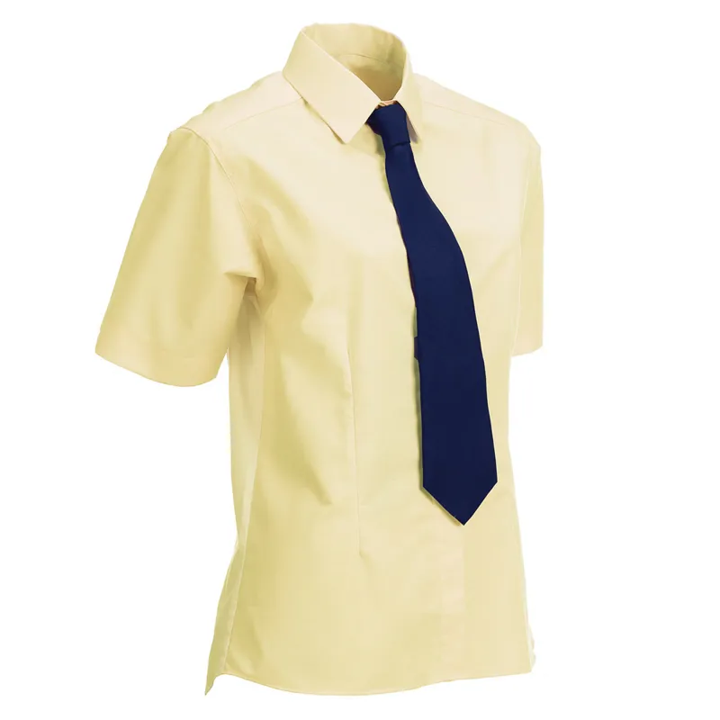 Equetech Stretch Junior Show Shirt - Soft Yellow