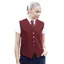 Equetech Jacquard Ladies Competition Waistcoat - Burgundy