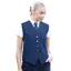 Equetech Jacquard Ladies Competition Waistcoat - Navy