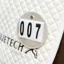 Equetech Luxury Saddlecloth Competition Number Holders - Silver