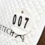 Equetech Luxury Saddlecloth Competition Number Holders - White