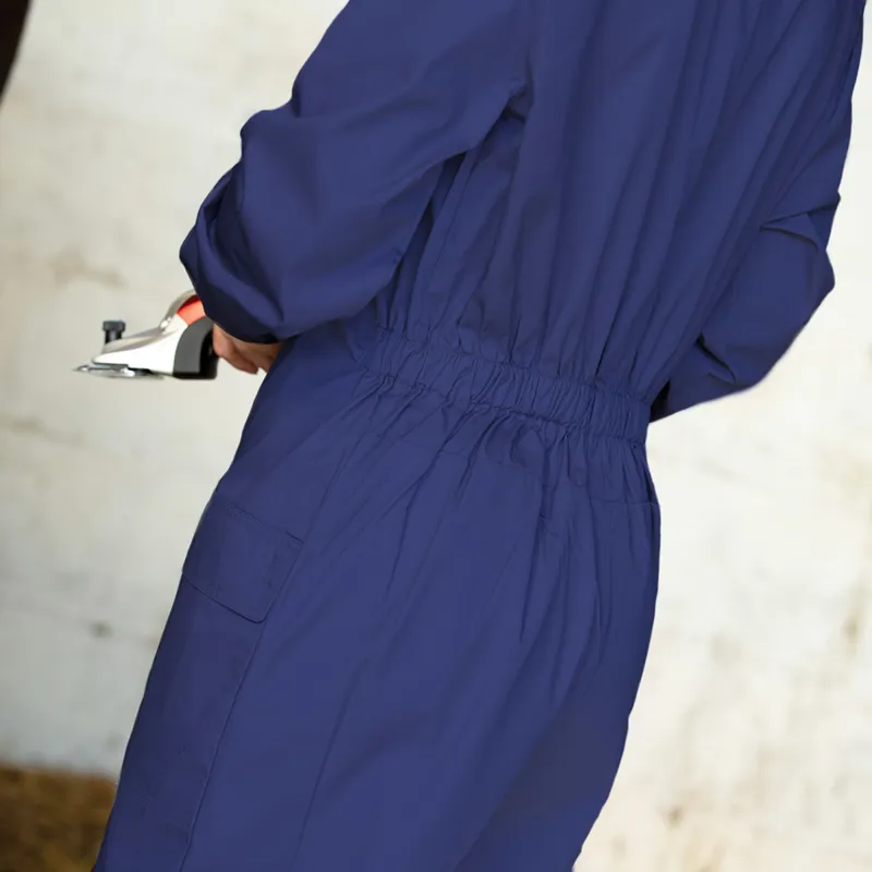 Equetech Pro-Clip Unisex Coveralls - Navy-3