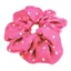 Equetech Polka Dot Show Scrunchie - Fuchsia/White
