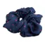 Equetech Polka Dot Show Scrunchie - Navy/Cerise