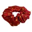Equetech Polka Dot Show Scrunchie - Red/Gold