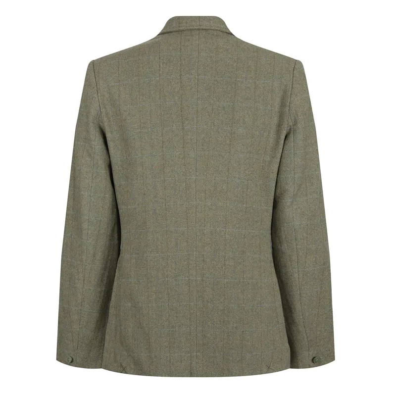 Equetech Thornborough Classic Tweed Mens Competition Jacket - Green-1