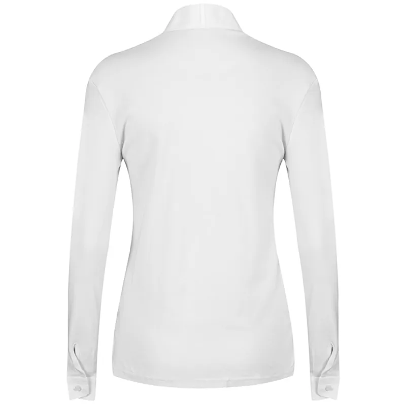 Equetech Junior Winter Stock Shirt - White-1