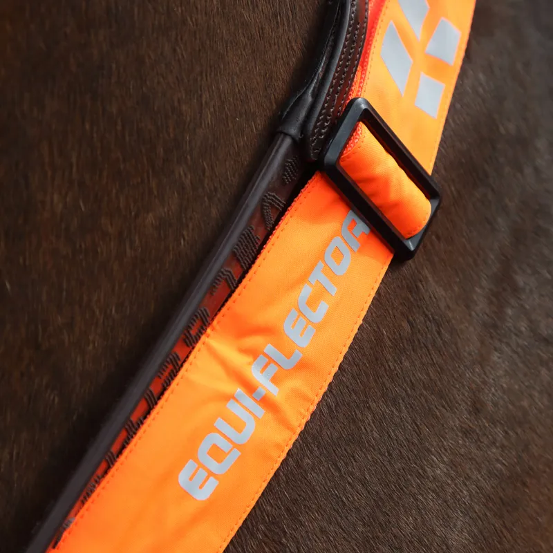 EQUI-FLECTOR Breastplate - Orange-1