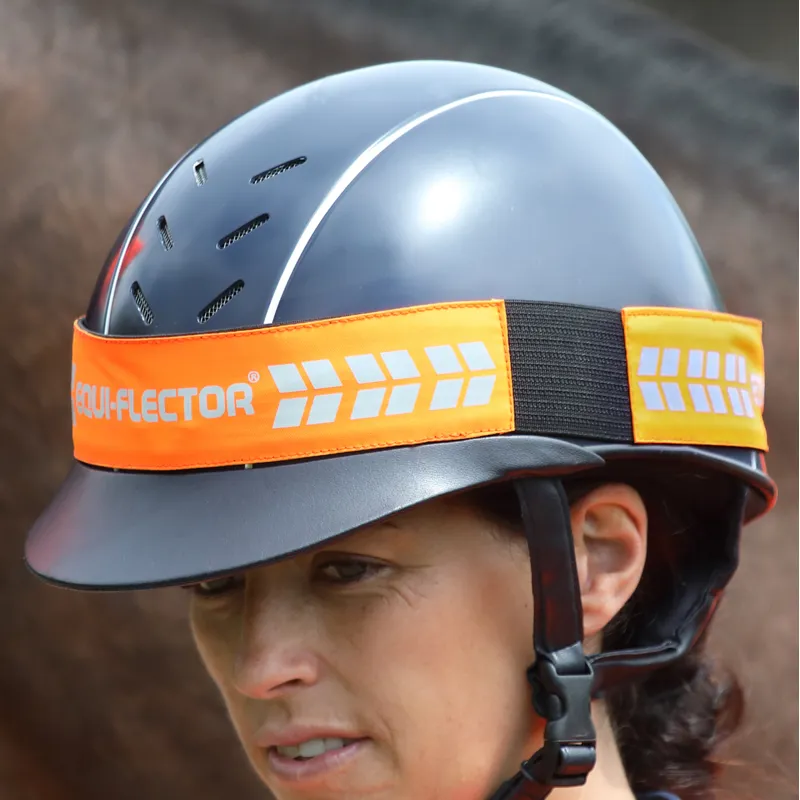 EQUI-FLECTOR Hat Band - Orange