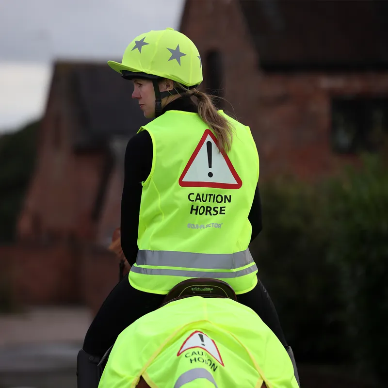 EQUI-FLECTOR Adults Safety Vest - Yellow-2