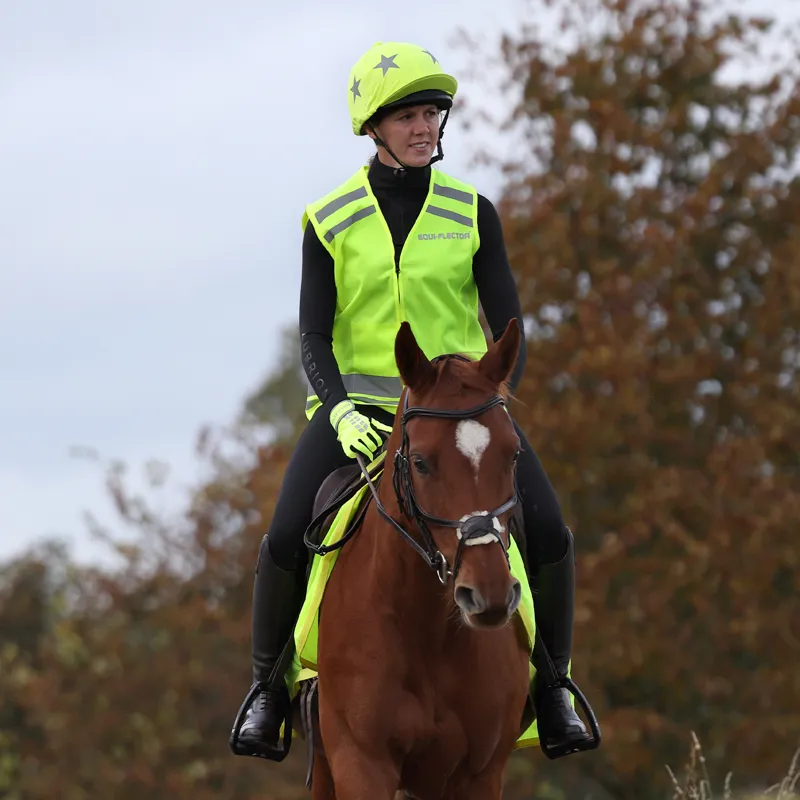 EQUI-FLECTOR Adults Safety Vest - Yellow-4