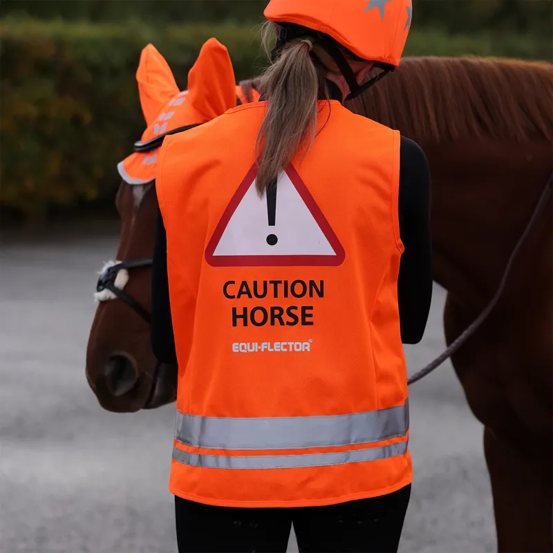 EQUI-FLECTOR Junior Safety Vest - Orange-3