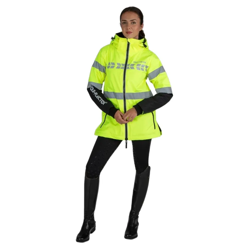 Equi-Flector Women's Hi-Vis Jacket - Yellow-1