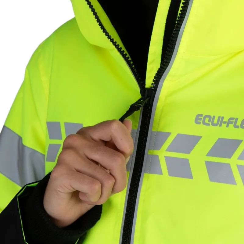 Equi-Flector Women's Hi-Vis Jacket - Yellow-3