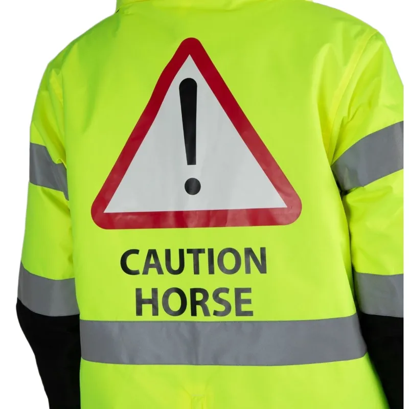 Equi-Flector Women's Hi-Vis Jacket - Yellow-4