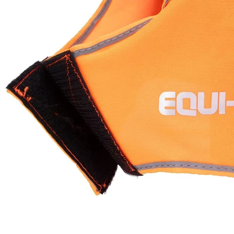 EQUI-FLECTOR Mesh Reflective Dog Coat - Orange-2