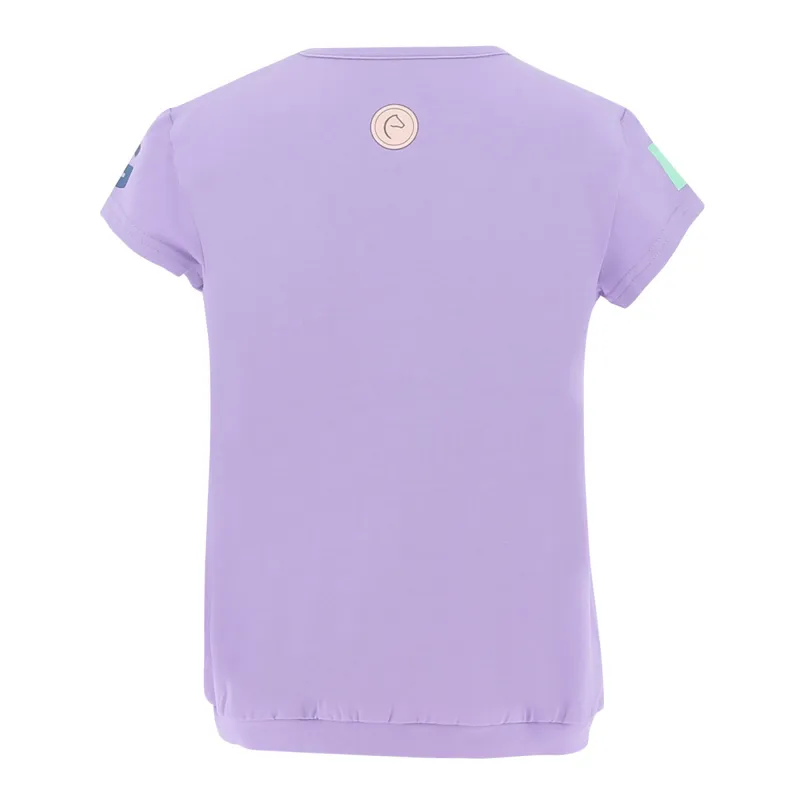 Equi-Kids Icance Junior T-Shirt - Lilac-1